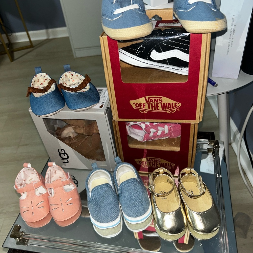Vans Blue and White Sneakers Classic Style